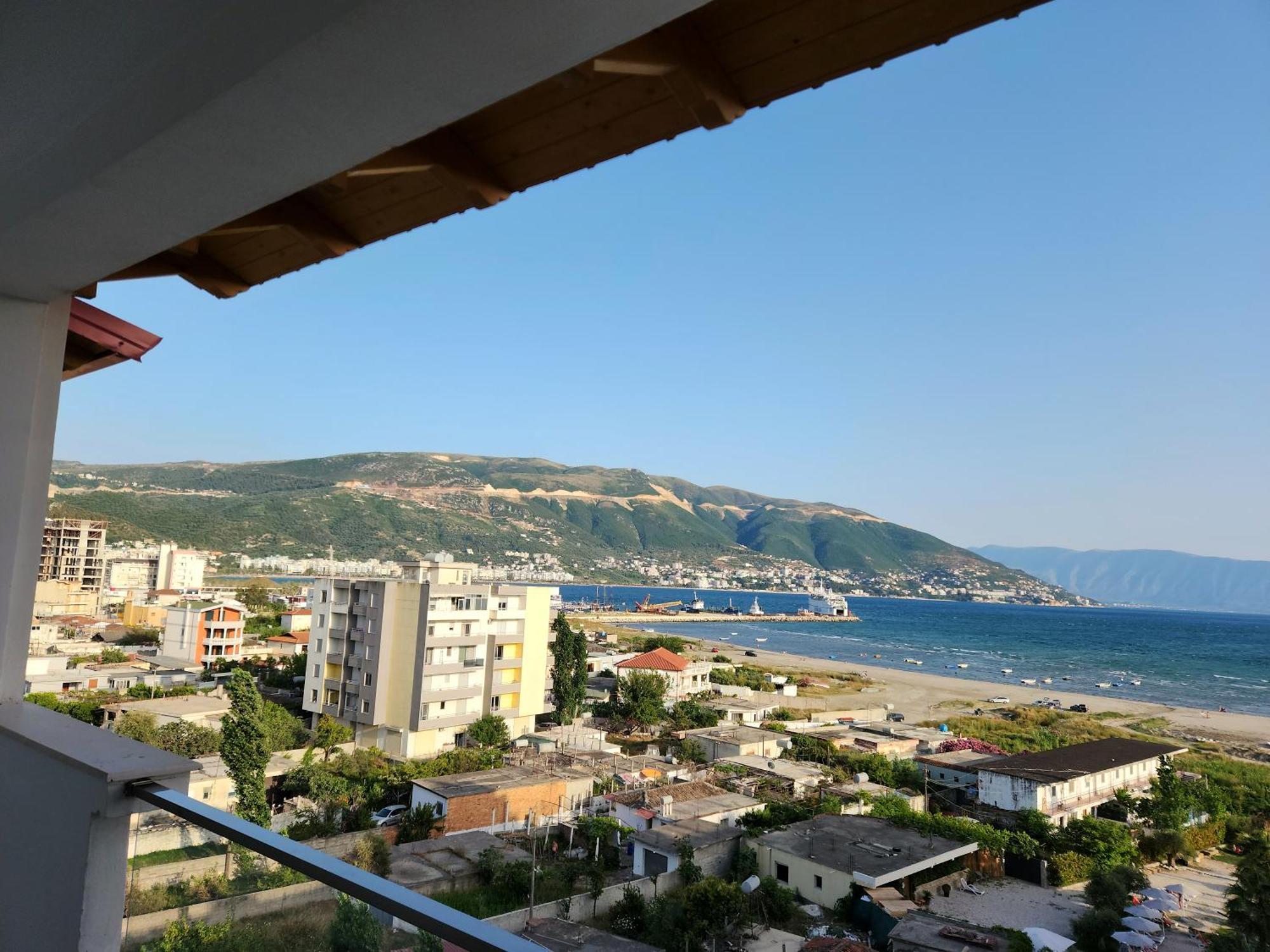 Panorama View Apt, 150M To Beach, 750M Lungo Mare Apartment Vlore Luaran gambar